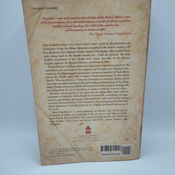 1994 The Complete Kāma Sūtra 1st Ed / 1st Print - Picture 3 of 3